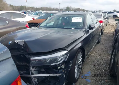 2017 BMW 740I from USA, damaged, VIN WBA7E2C58HG740026